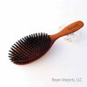 Paddle Hairbrush-Classic Style w/ Pure Boar Bristles, Pear wood #030-L