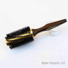 Gold-Plated Styling Brush w/ Pure Boar Bristles - medium #300-G-boar